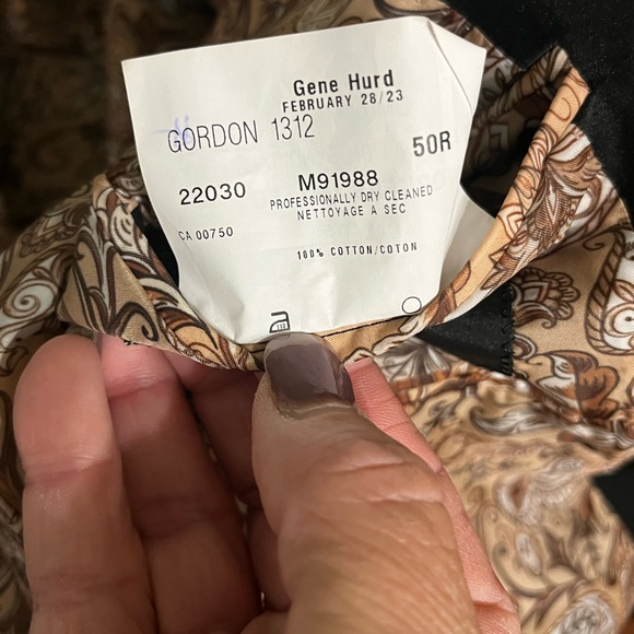 Coppley Men’s Burgundy Velvet Tuxedo Black Trim Smoking Jacket Blazer - Picture 8 of 8